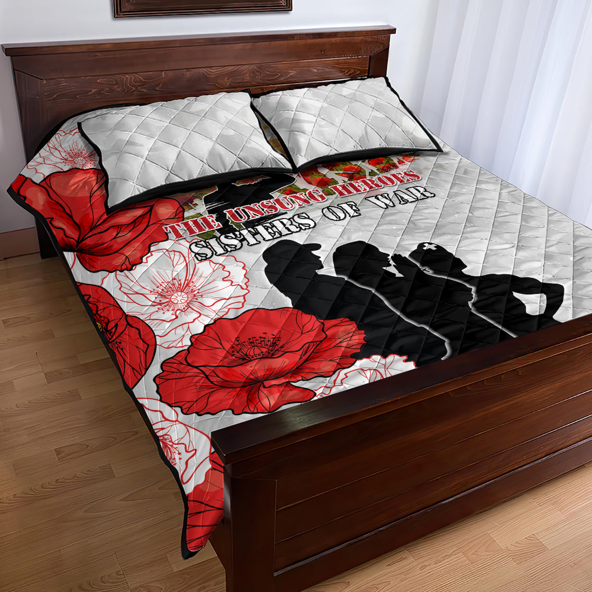 New Zealand ANZAC Day Quilt Bed Set The Unsung Heroes Sisters of War