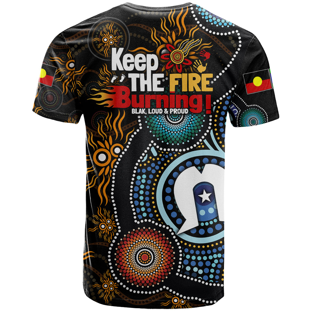 NAIDOC Week 2024 Aussie Aboriginal T Shirt Sparks of Fire
