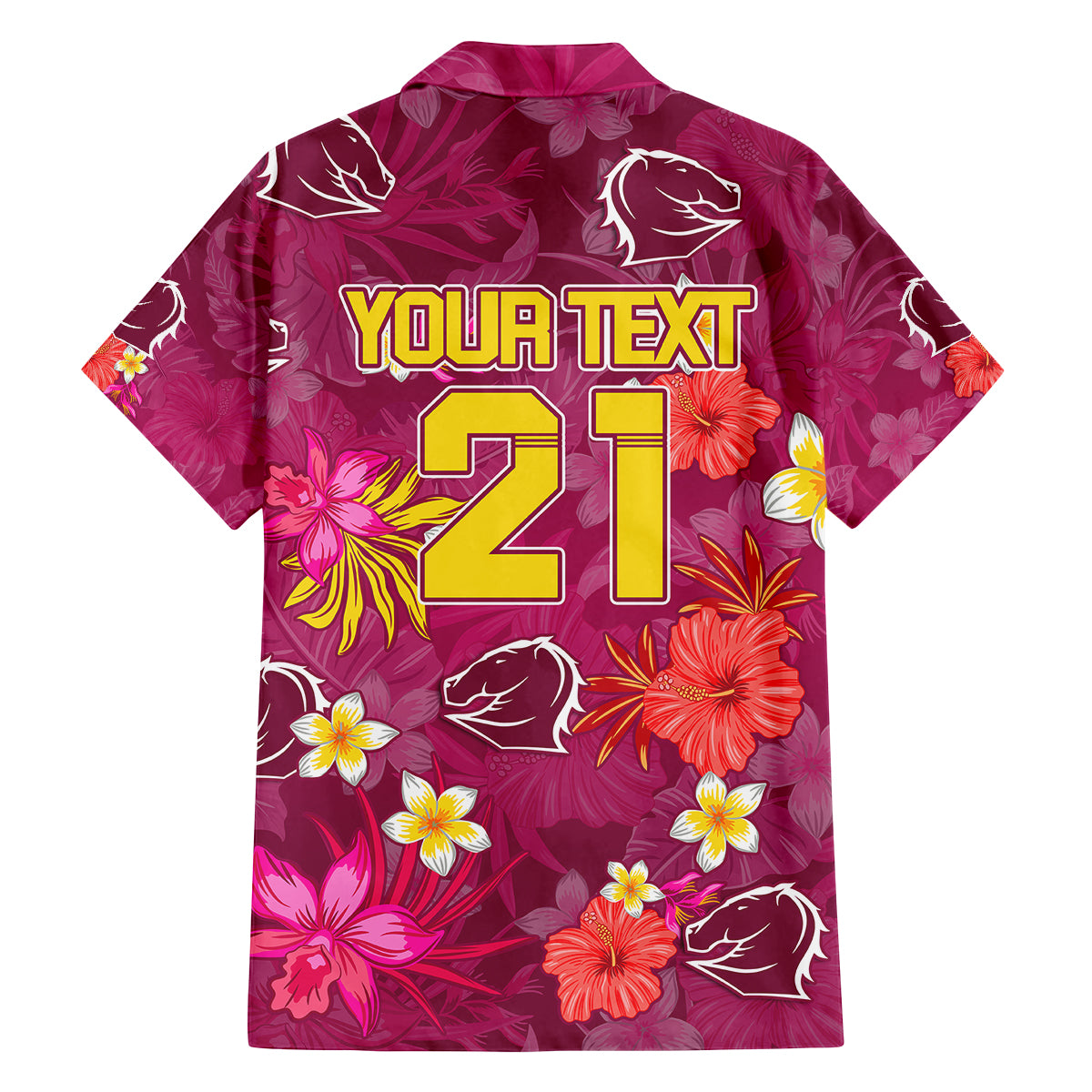 custom-broncos-rugby-family-matching-short-sleeve-bodycon-dress-and-hawaiian-shirt-beautiful-floral-pattern-spring-summer-vibe