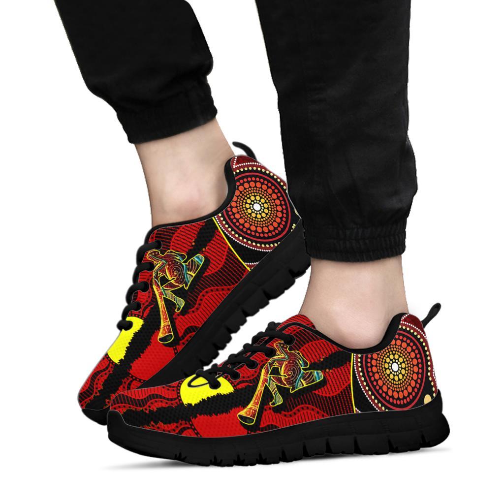 sneakers-australia-aboriginal-dots-with-didgeridoo-black