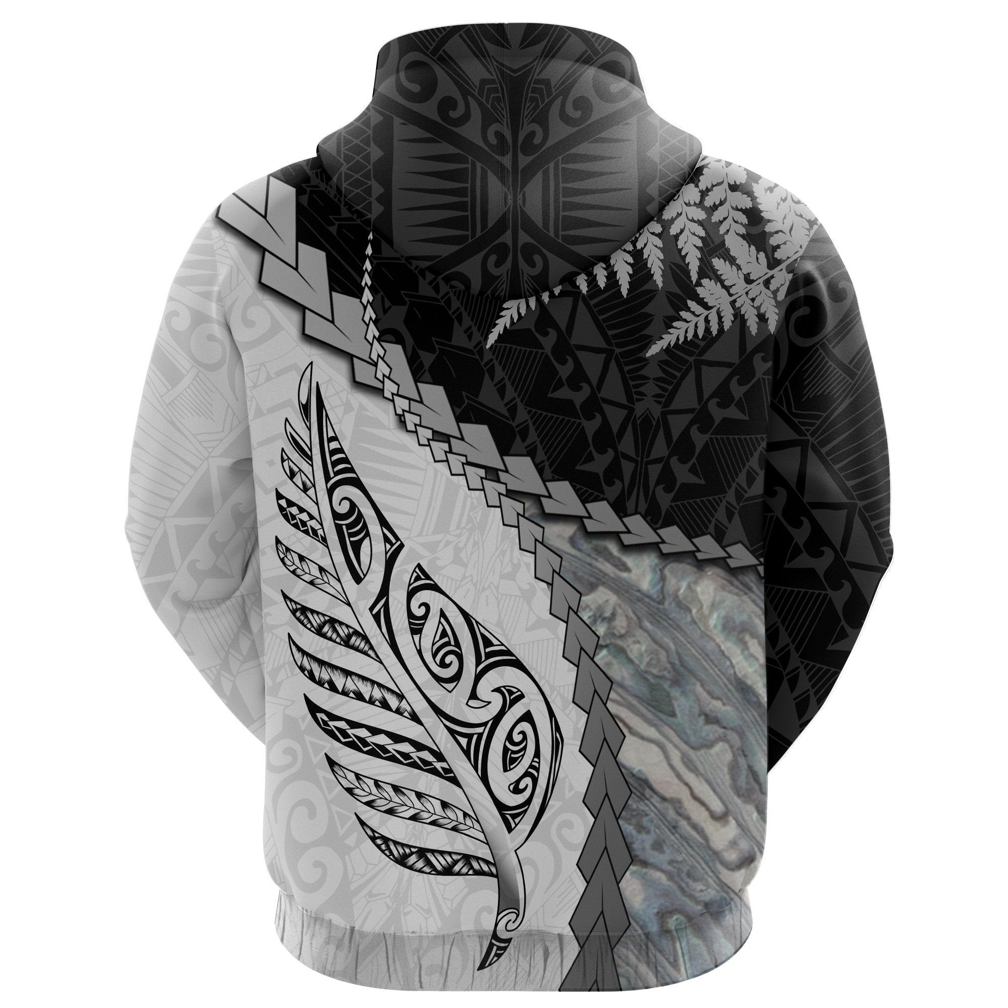 custom-paua-shell-maori-silver-fern-zip-hoodie-white