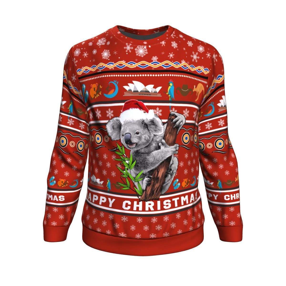 christmas-australia-sweater-koala-shirt-australia-famous-merry-christmas-unisex