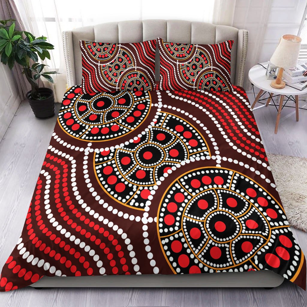 aboriginal-bedding-set-aboriginal-tortoiseshell-dot-panting