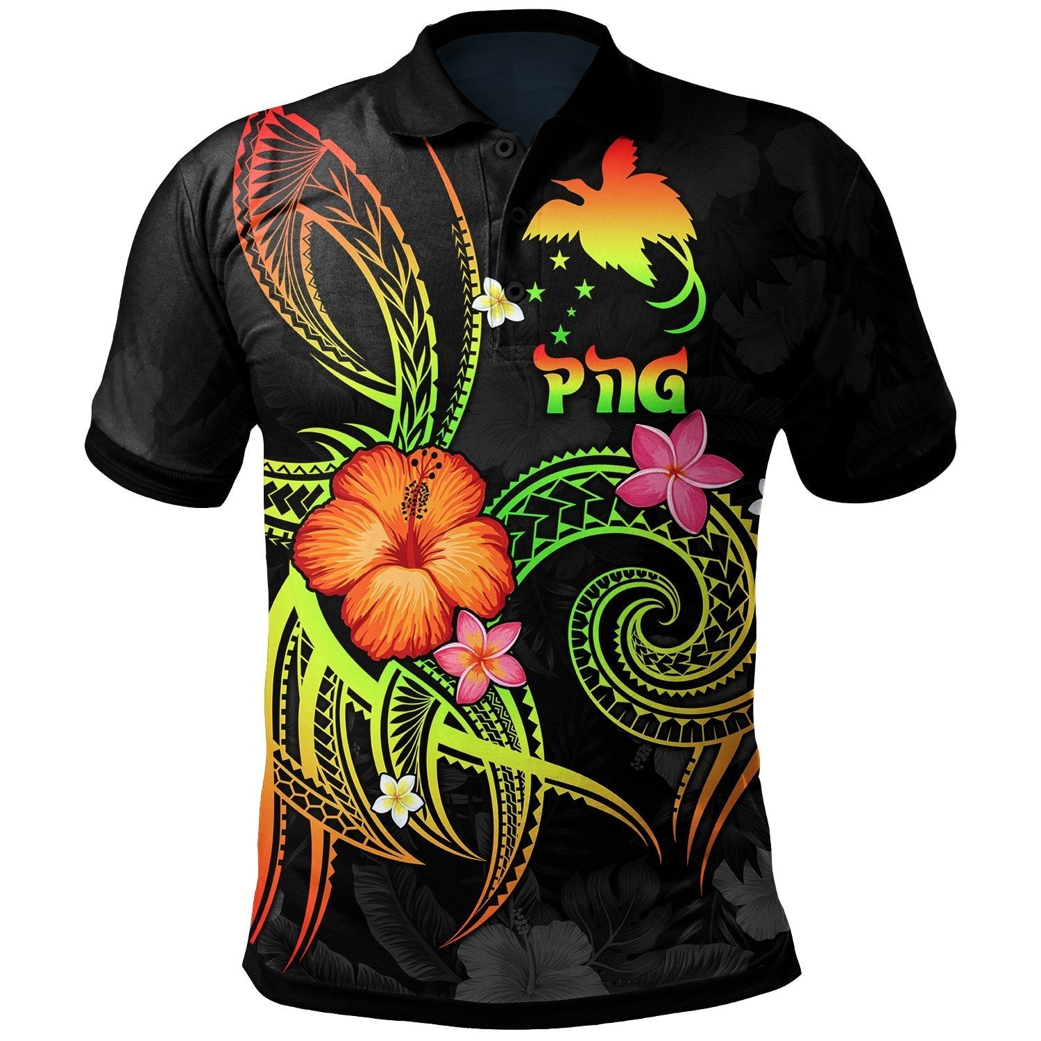 papua-new-guinea-polynesian-polo-shirt-legend-of-papua-new-guinea-reggae