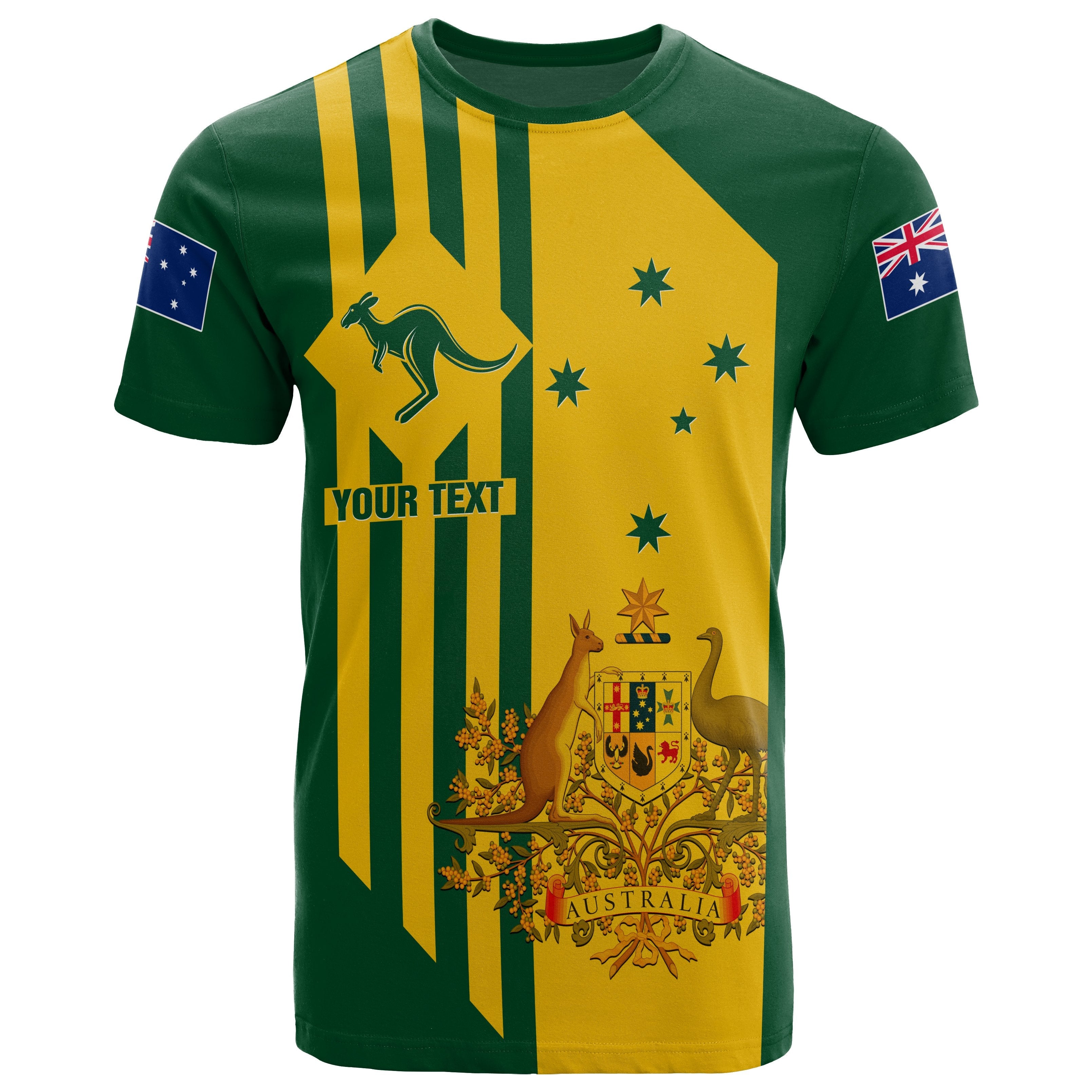custom-t-shirts-australia-kangaroo-sign-national-color