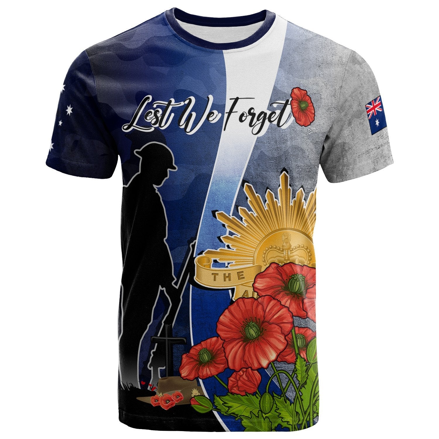 anzac-day-t-shirt-lest-we-forget-poppy-flower