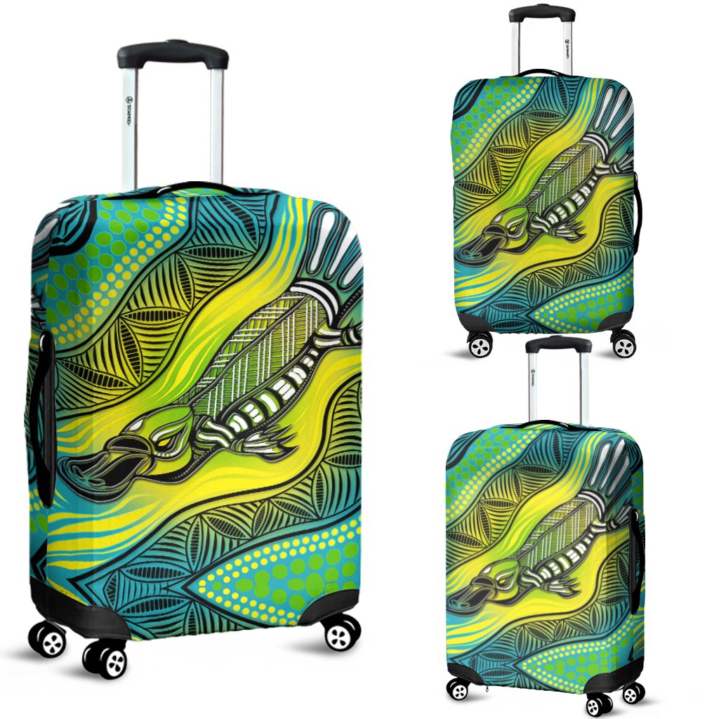 luggage-cover-aboriginal-platypus