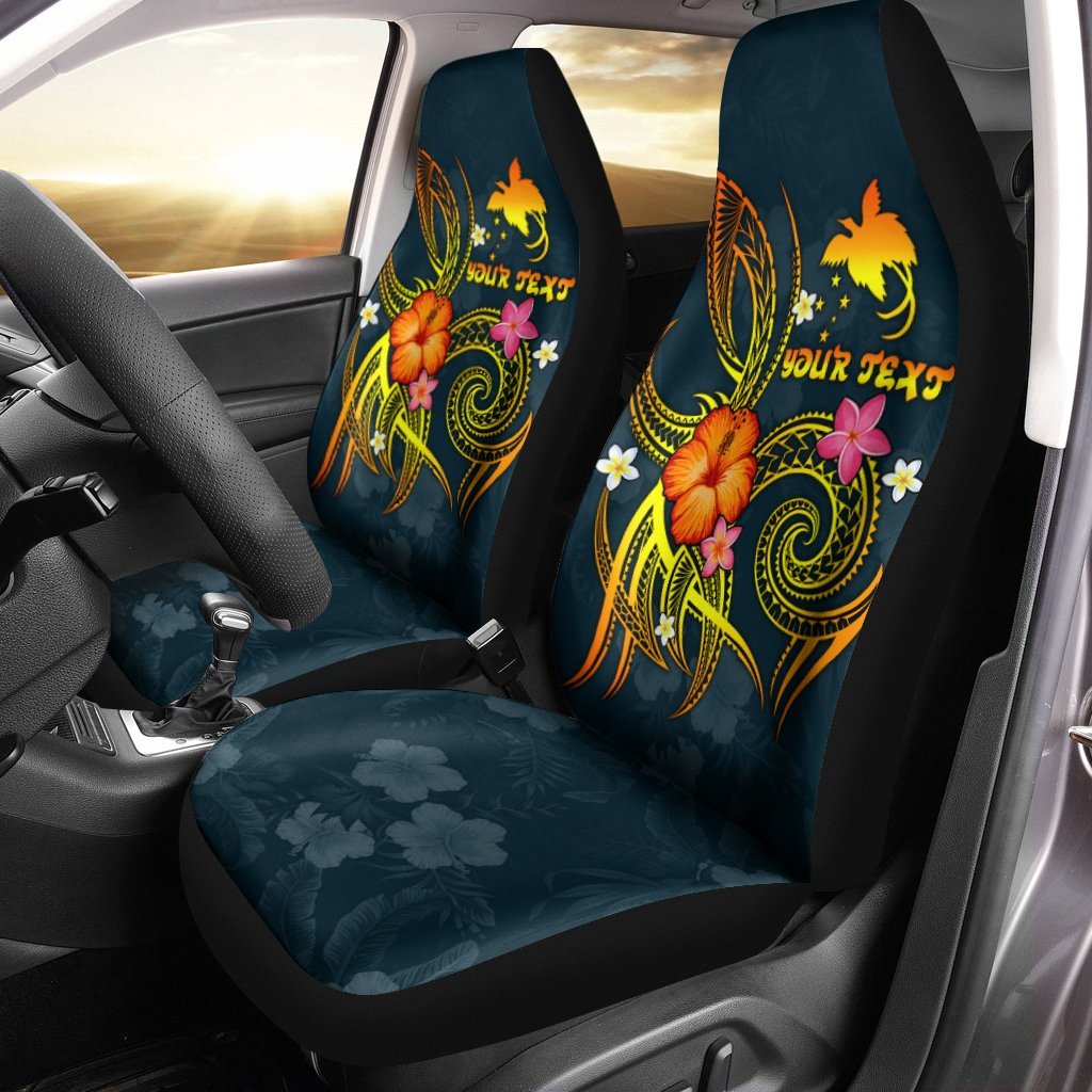 papua-new-guinea-polynesian-personalised-car-seat-covers-legend-of-papua-new-guinea-blue