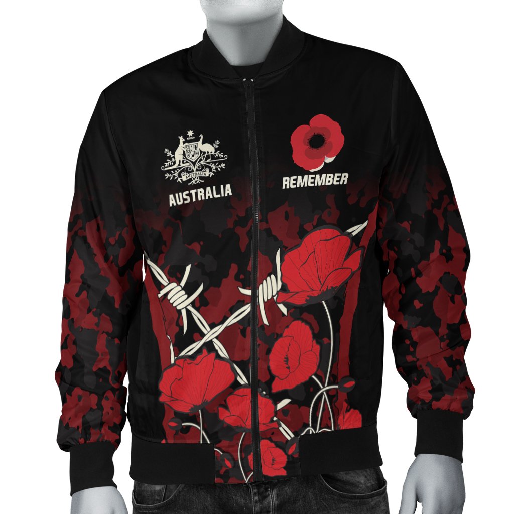 anzac-mens-bomber-jacket-anzac-with-remembrance-poppy-flower