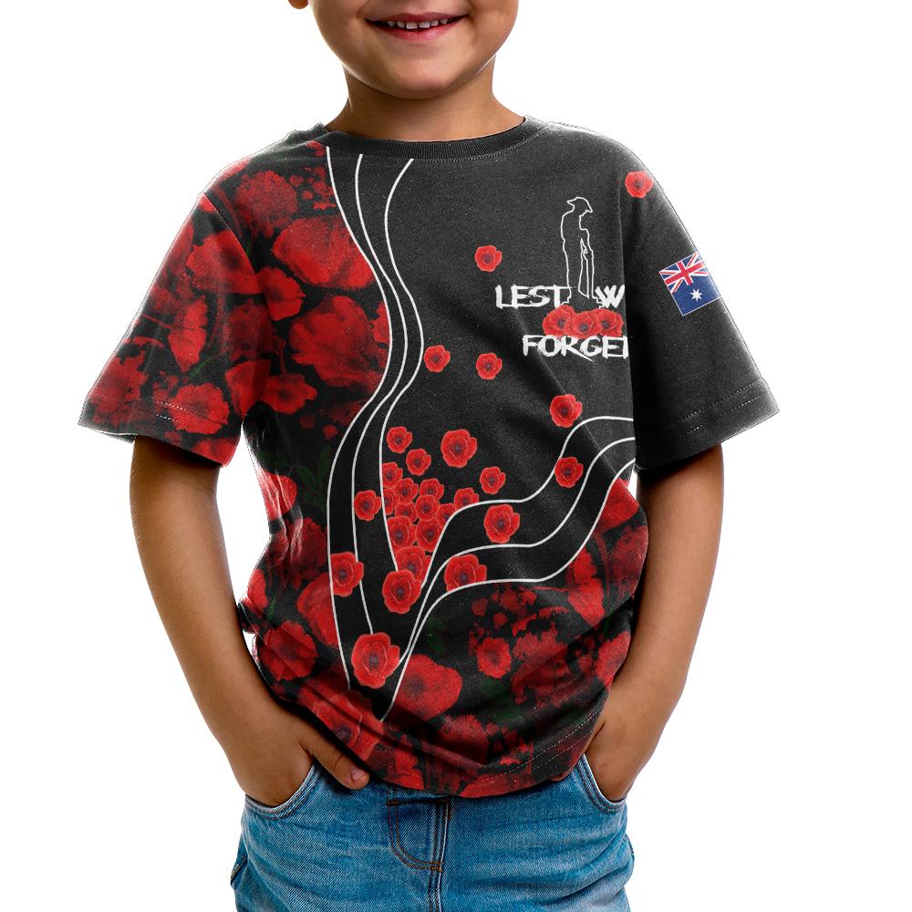 anzac-lest-we-forget-t-shirts-kid-poppy-flowers