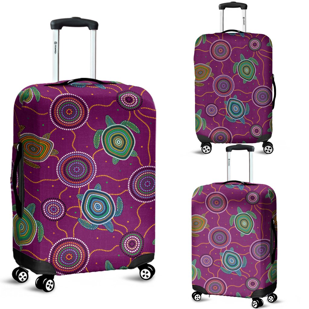 luggage-cover-aboriginal-turtle-purple-australia-dot-patterns