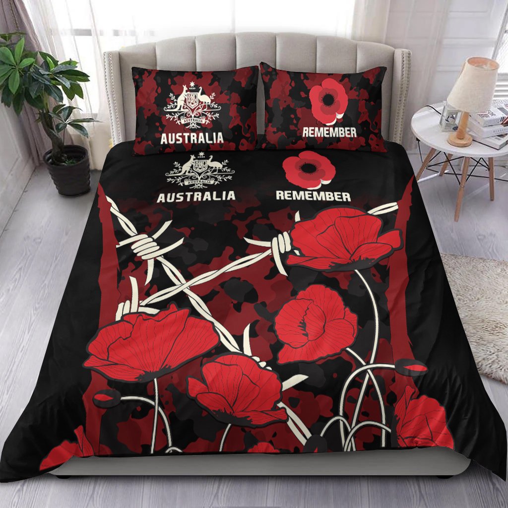 anzac-bedding-set-anzac-with-remembrance-poppy-flower