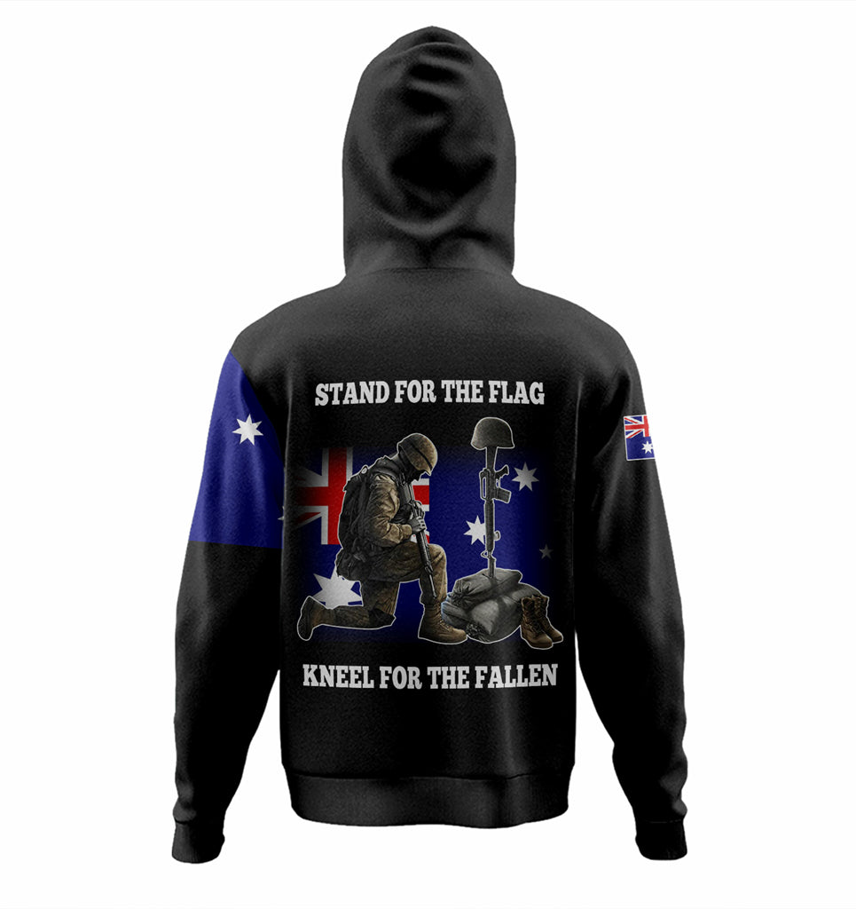 australia-anzac-day-custom-hoodie-stand-for-the-flag-kneel-for-the-fallen-hoodie