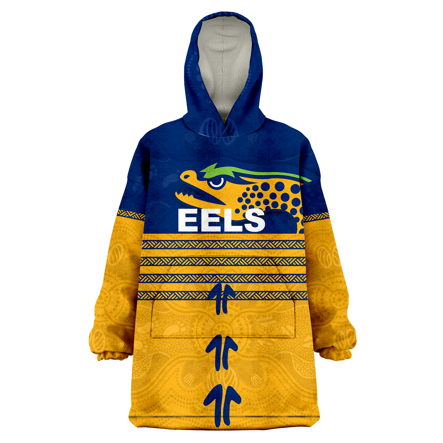 Parramatta Eels Pride Wearable Blanket Hoodie - LT12