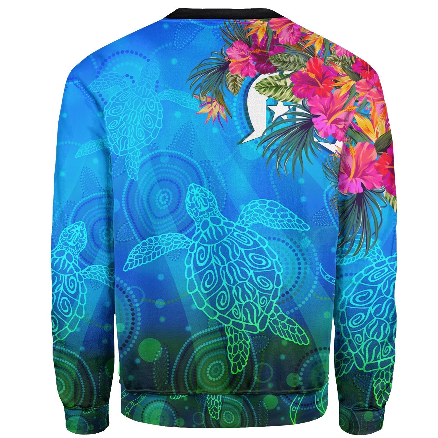 sweater-shirt-torres-strait-blue-sea-with-hibiscus