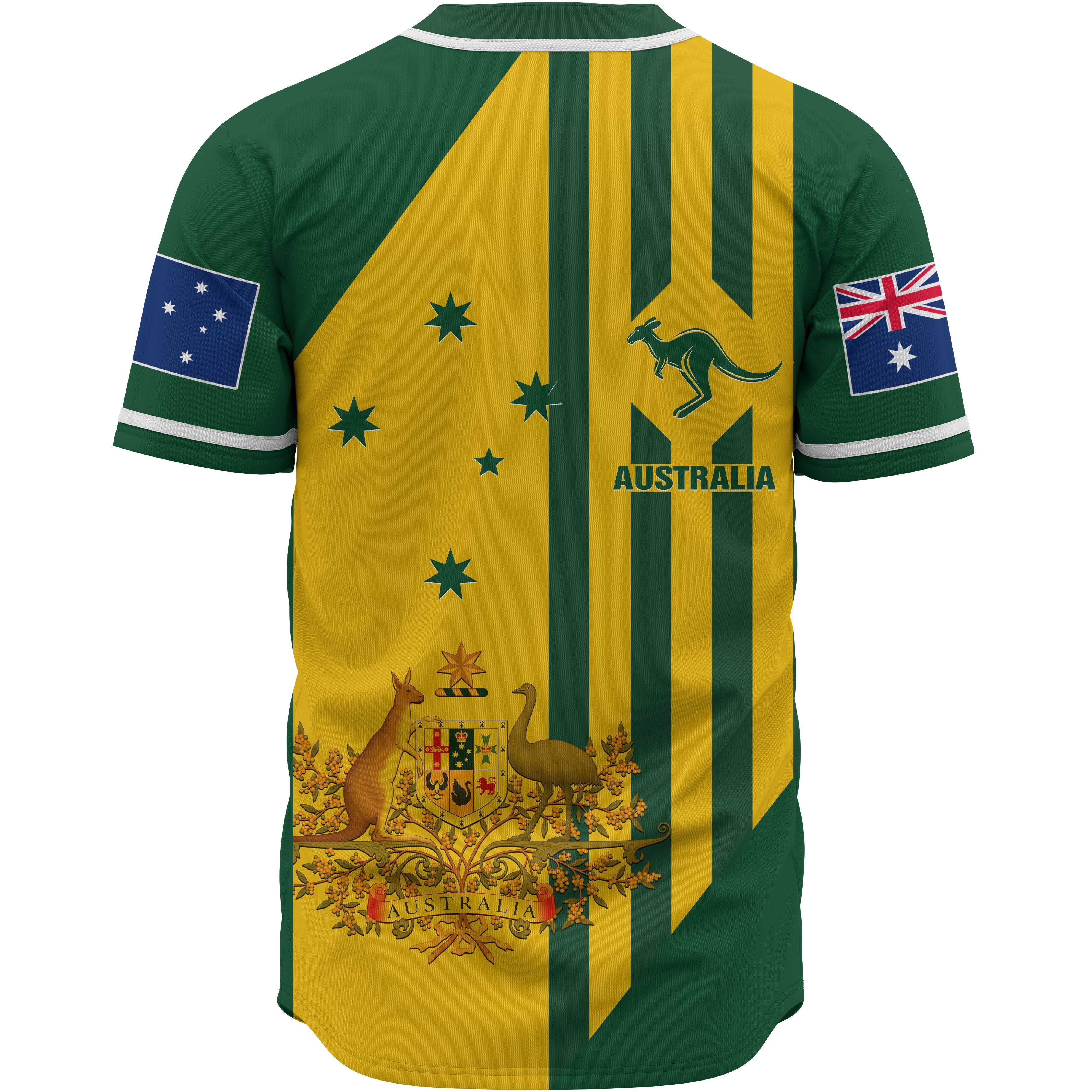 baseball-shirt-australia-kangaroo-sign-national-color