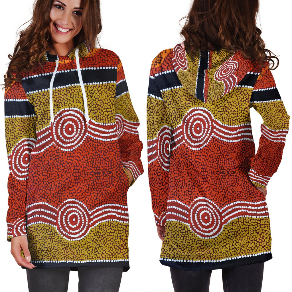 hoodie-dress-aboriginal-dot-style