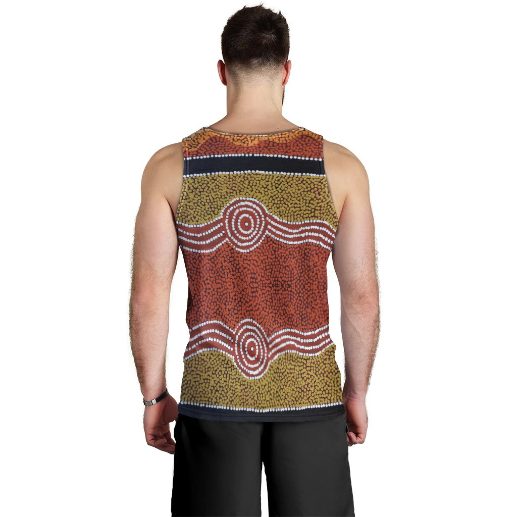men-tank-aboriginal-dot-style