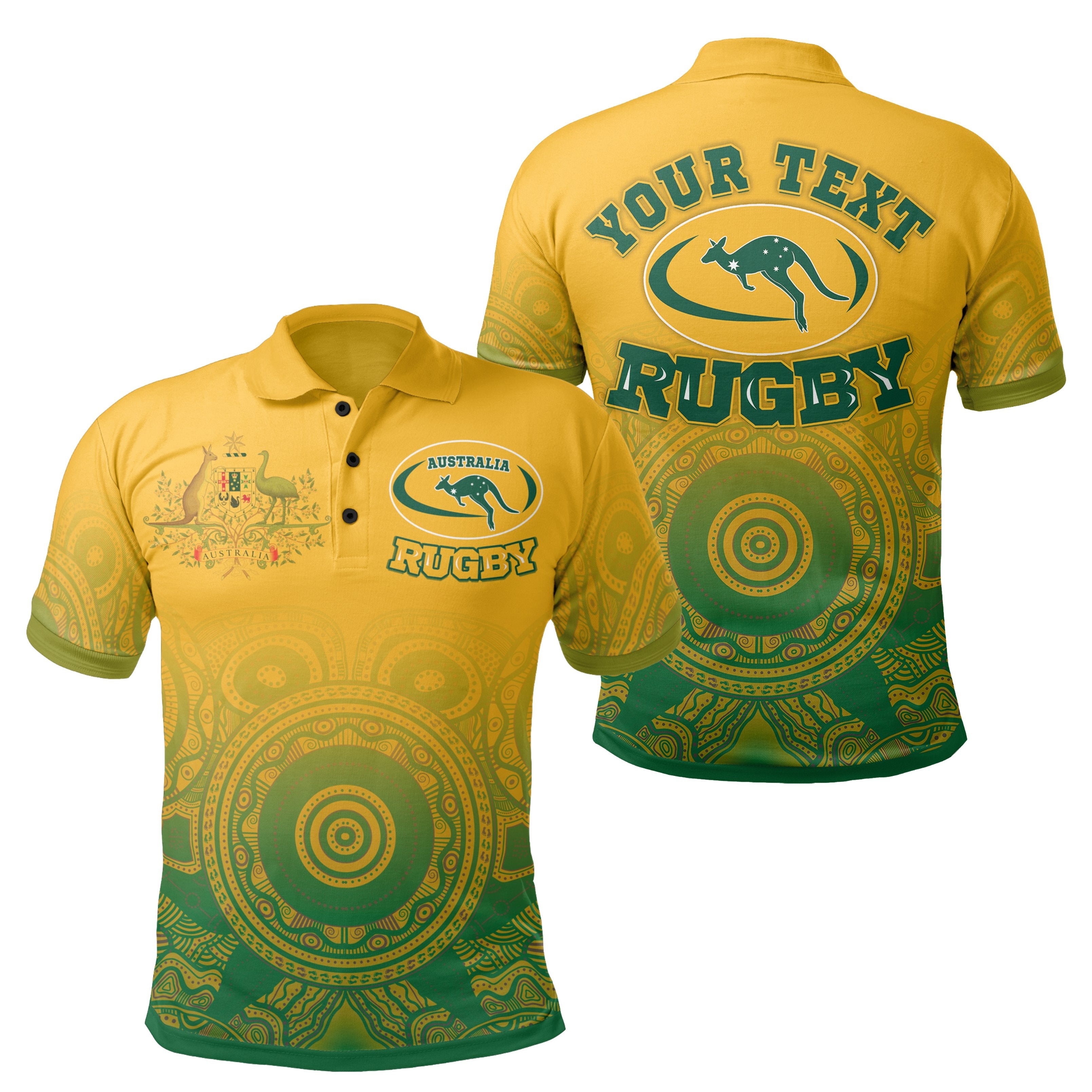 custom-aboriginal-polo-shirt-australia-rugby-and-coat-of-arms