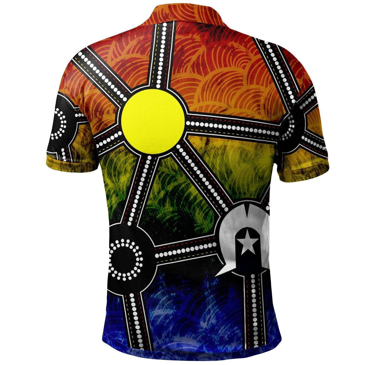 custom-naidoc-week-2021-polo-shirt-aboriginal-geometric-style