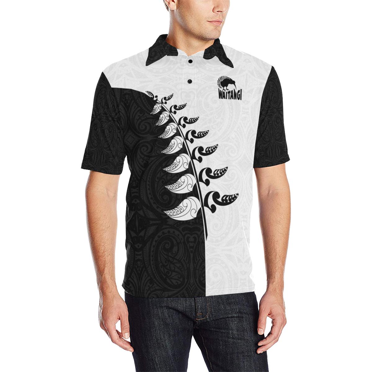 waitangi-black-and-white-polo-t-shirt