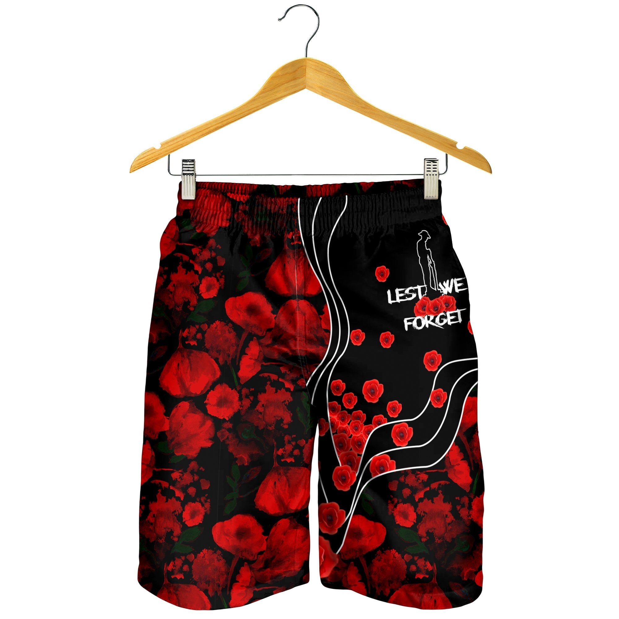 anzac-lest-we-forget-mens-shorts-poppy-flowers