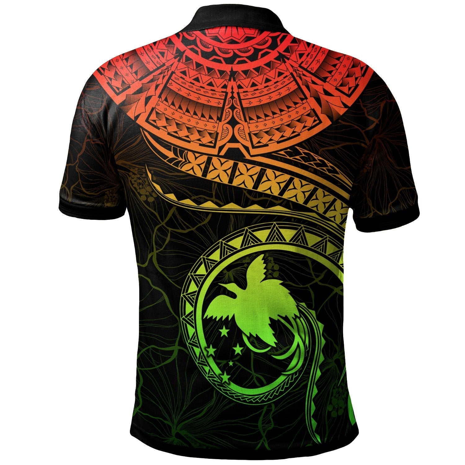 papua-new-guinea-polynesian-personalised-polo-shirt-papua-new-guinea-waves-reggae