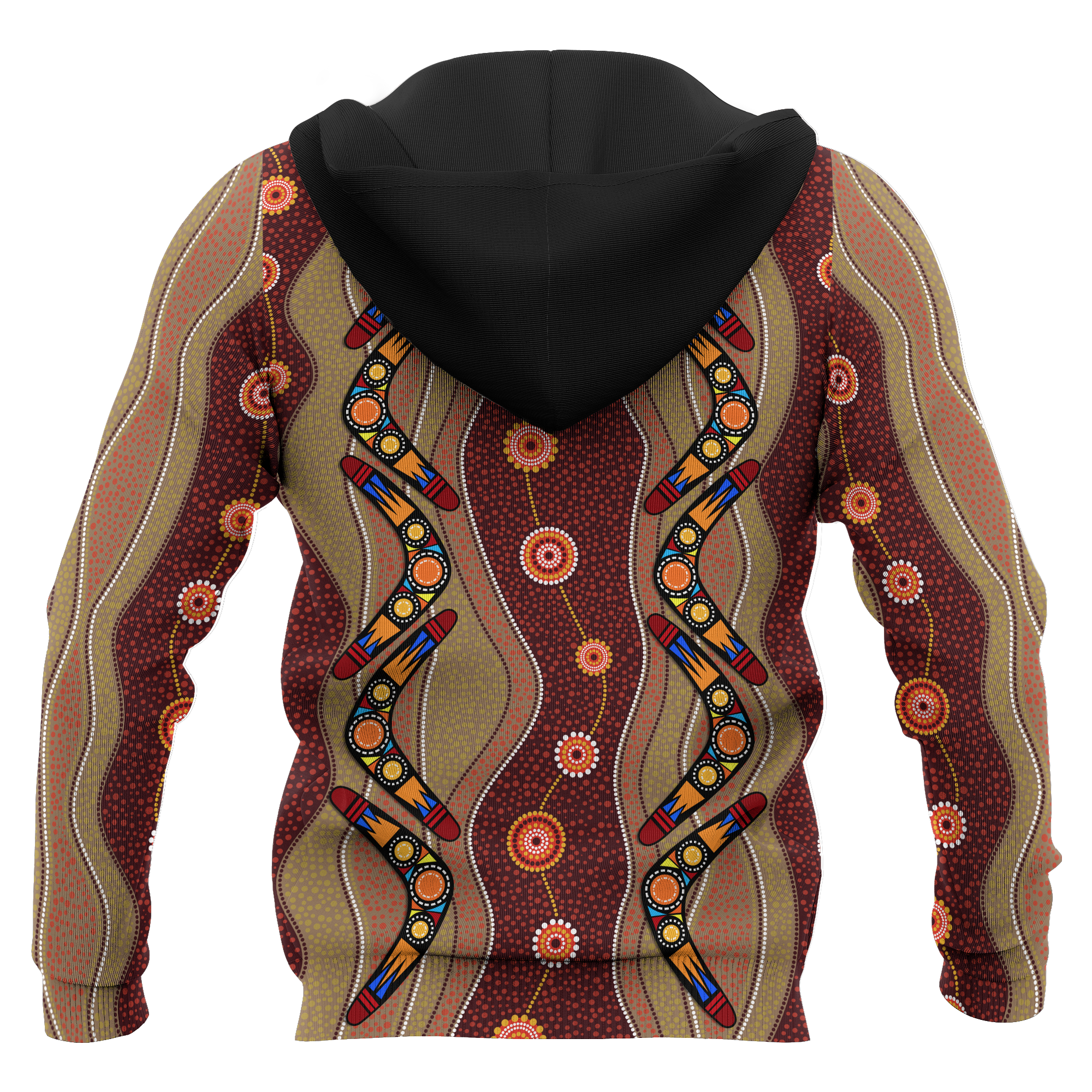aboriginal-hoodie-boomerang-patterns-circle-dot-painting