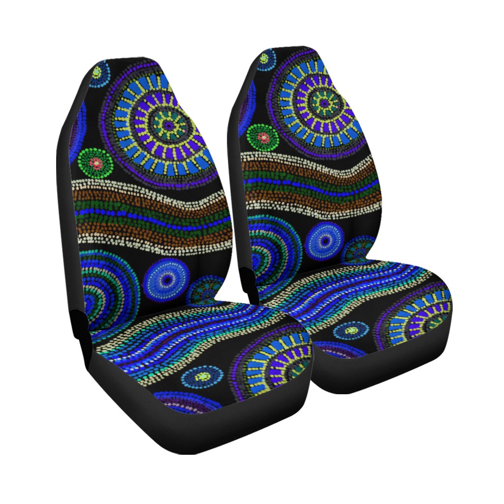 car-seat-cover-aboriginal-dot-unique-style-blue