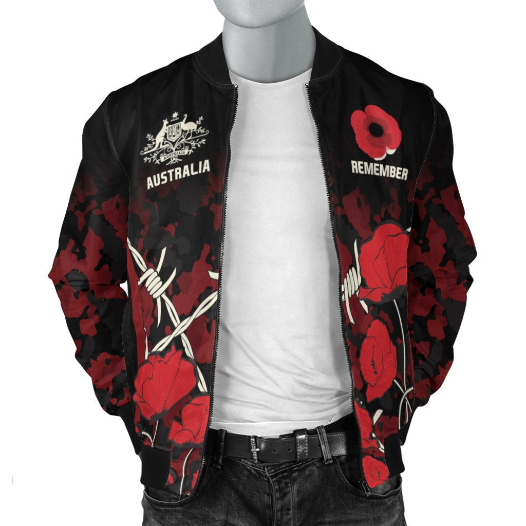 anzac-mens-bomber-jacket-anzac-with-remembrance-poppy-flower