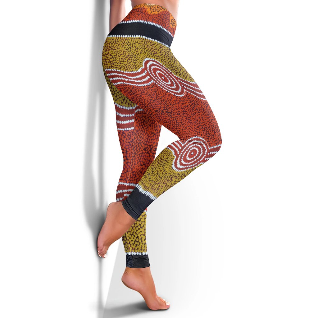 legging-aboriginal-dot-style