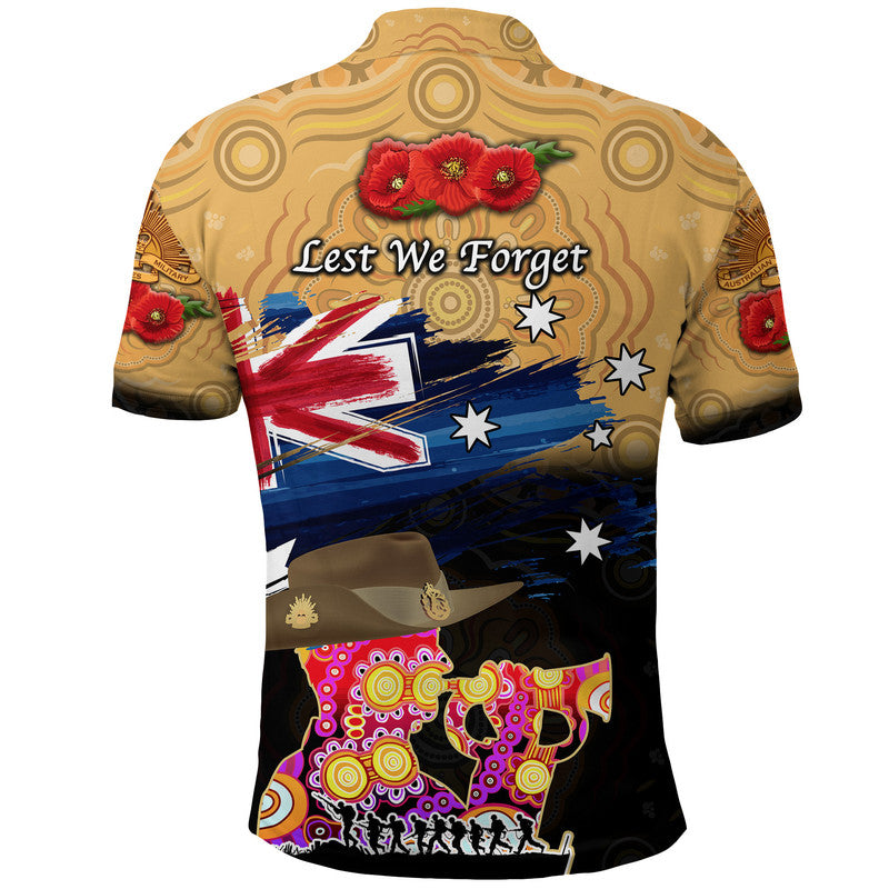 australia-aboriginal-anzac-polo-shirt-remembrance-vibes-gold