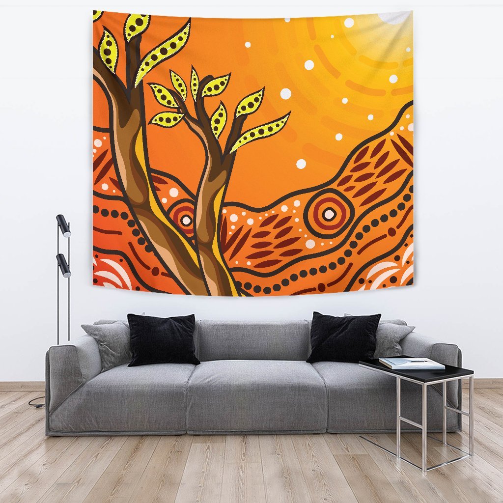 aboriginal-tapestry-tree-on-the-hill