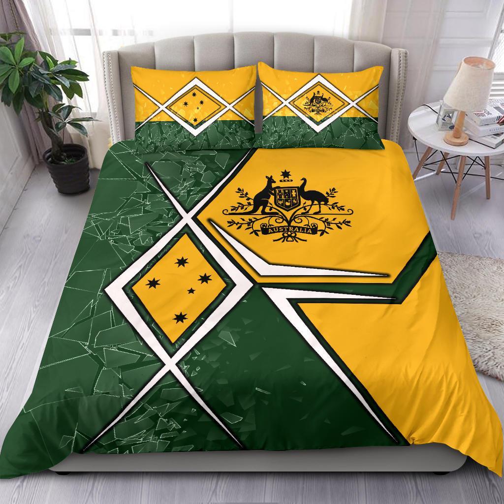 bedding-set-aussie-flag-green