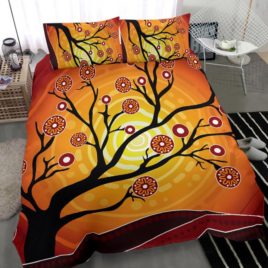 aboriginal-bedding-set-tree-in-spring-season