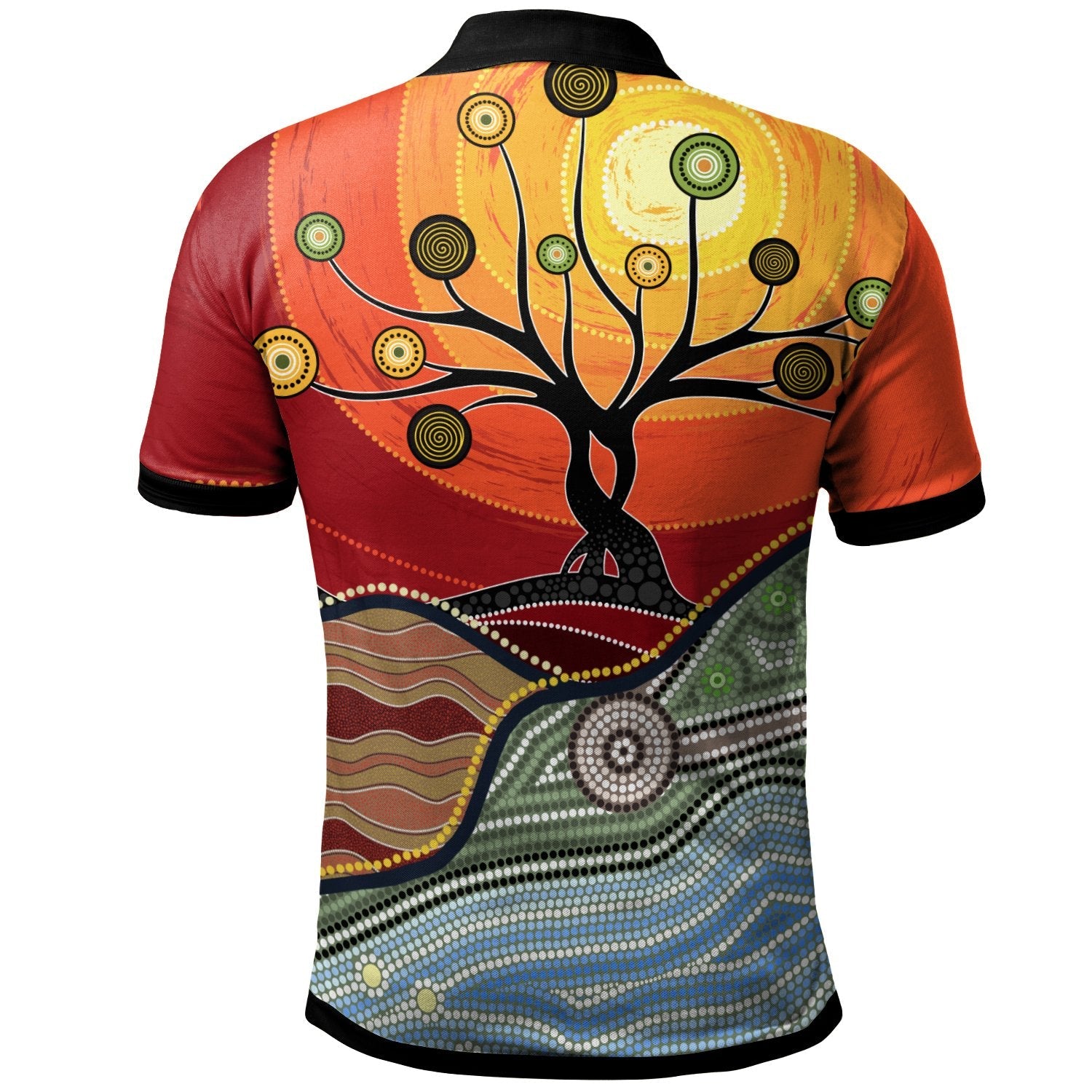 polo-shirt-australian-aboriginal-tree