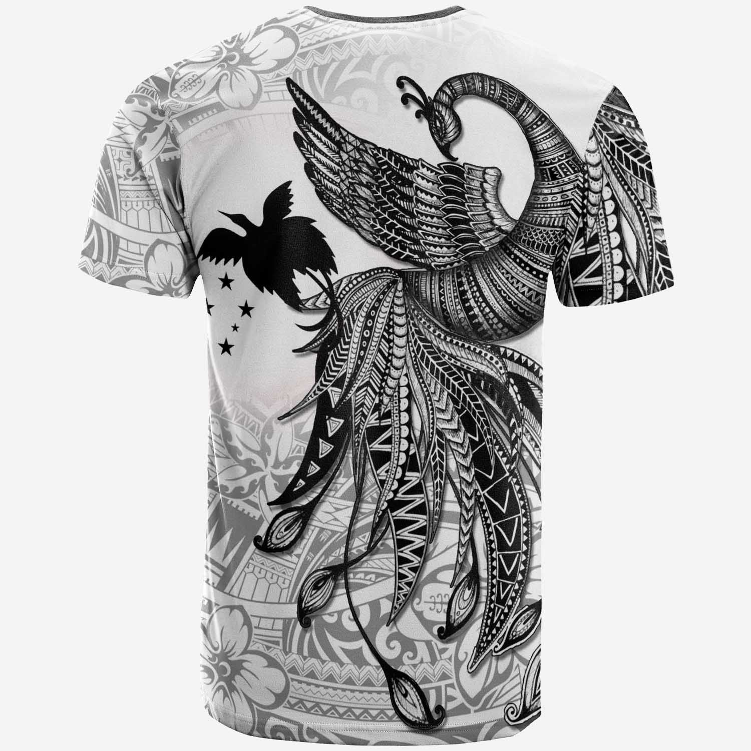 papua-new-guinea-custom-personalised-t-shirt-polynesian-phoenix-bird-fairytales-bird-black