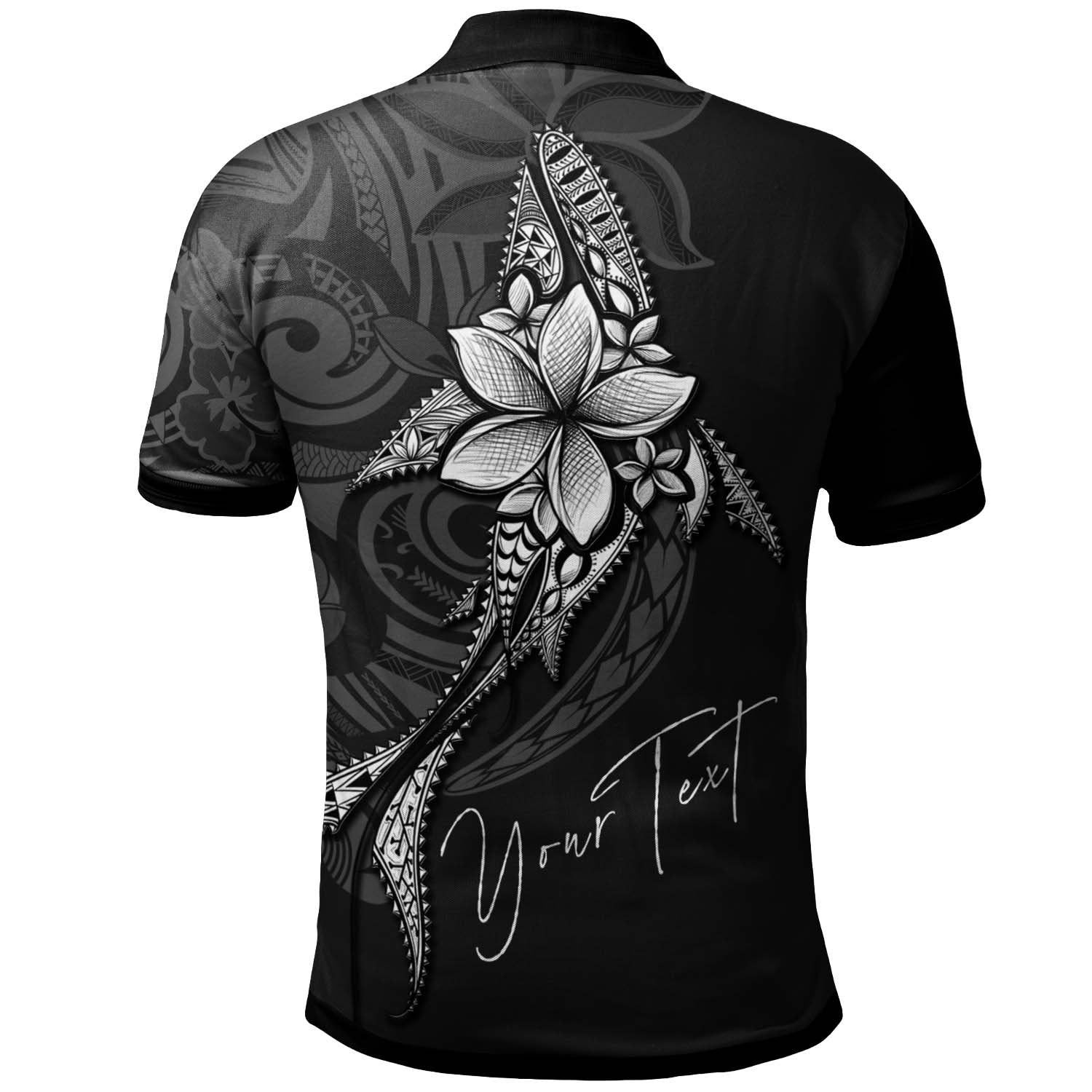 wallis-and-futuna-custom-personalised-polo-shirt-fish-with-plumeria-flowers-style