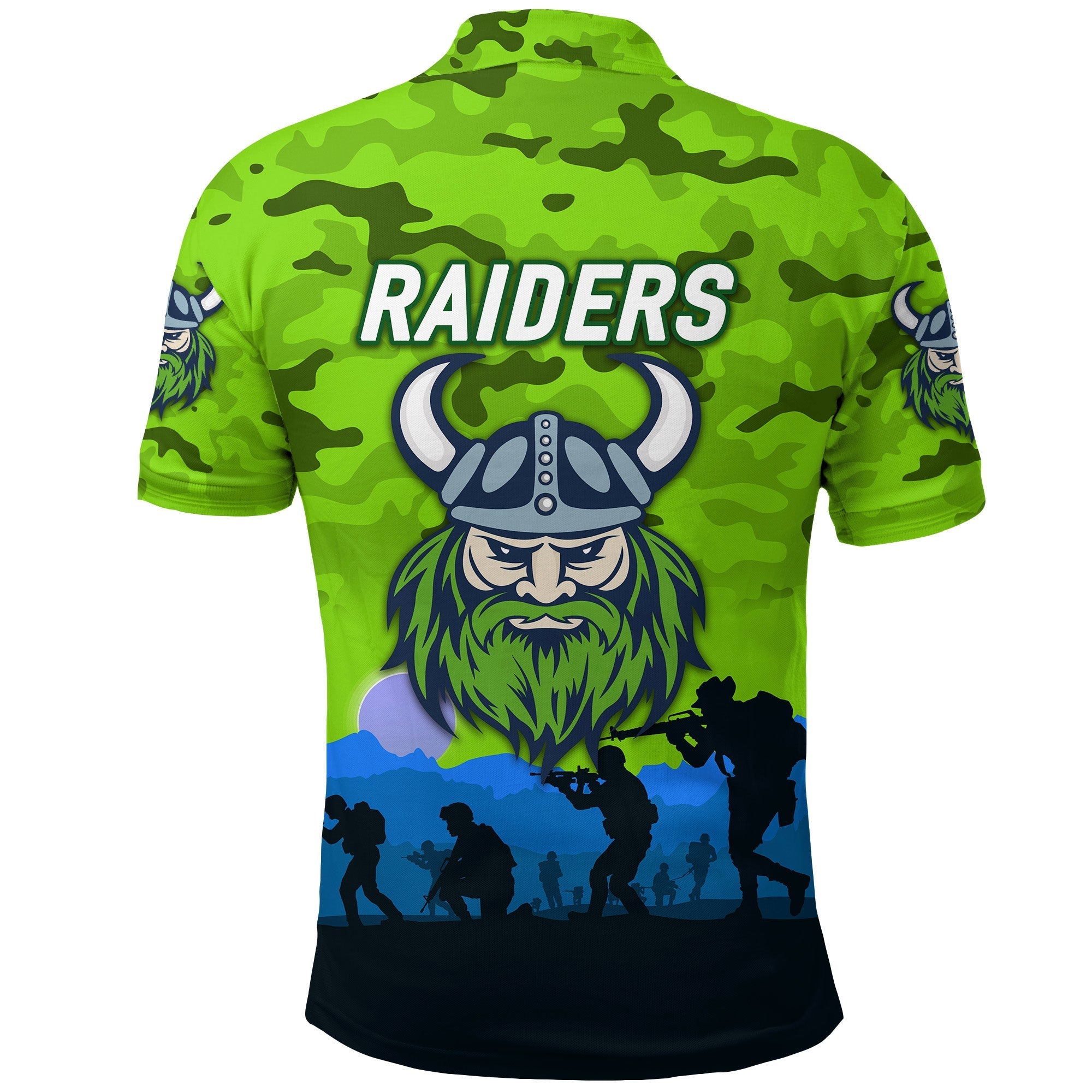 canberra-raiders-anzac-2022-polo-shirt-simple-style