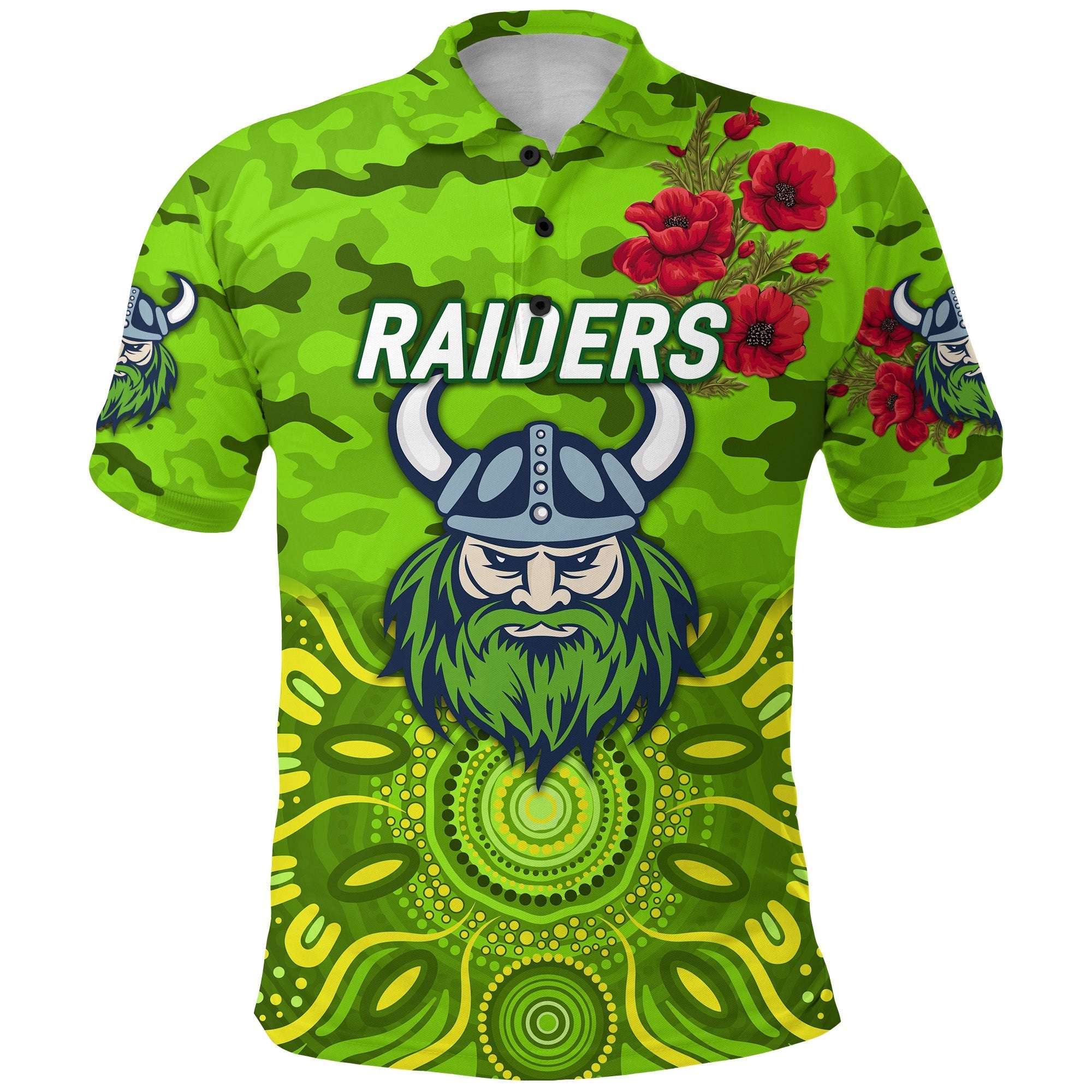 canberra-raiders-anzac-2022-polo-shirt-indigenous-vibes