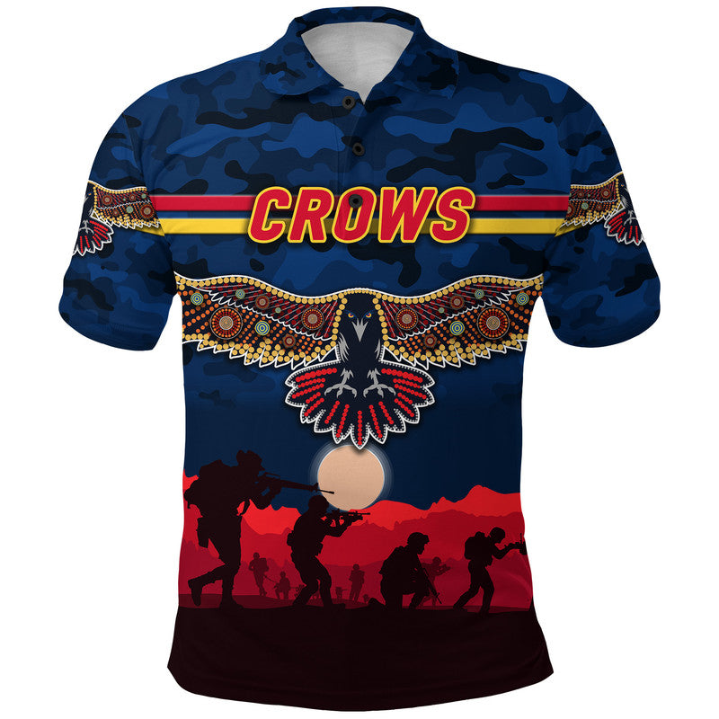 custom-personalised-adelaide-crows-anzac-polo-shirt-simple-style-navy-blue