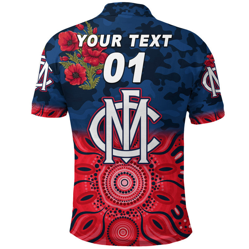 custom-personalised-melbourne-demons-anzac-polo-shirt-indigenous-vibes