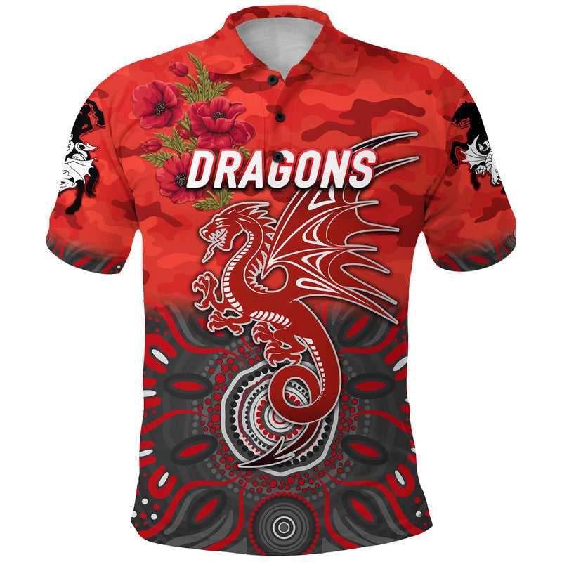 st-george-illawarra-dragons-anzac-2022-polo-shirt-indigenous-vibes-red