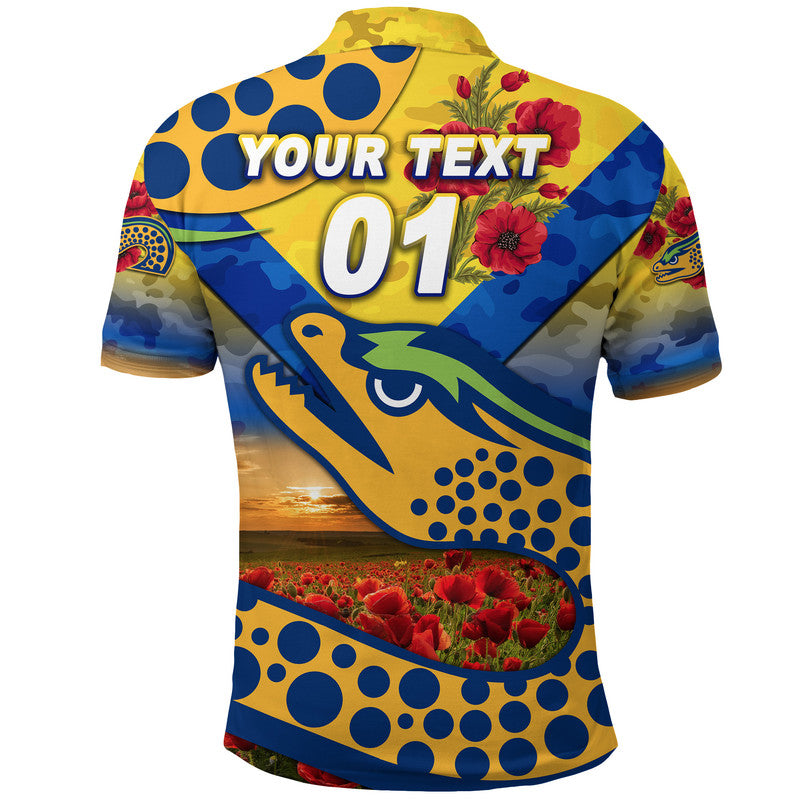 custom-personalised-parramatta-eels-anzac-2022-polo-shirt-poppy-flowers-vibes-gold