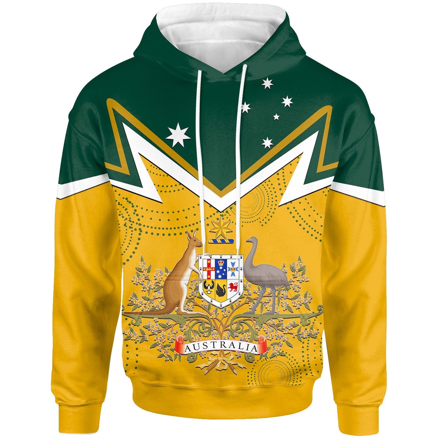 hoodie-australian-coat-of-arms-national-color