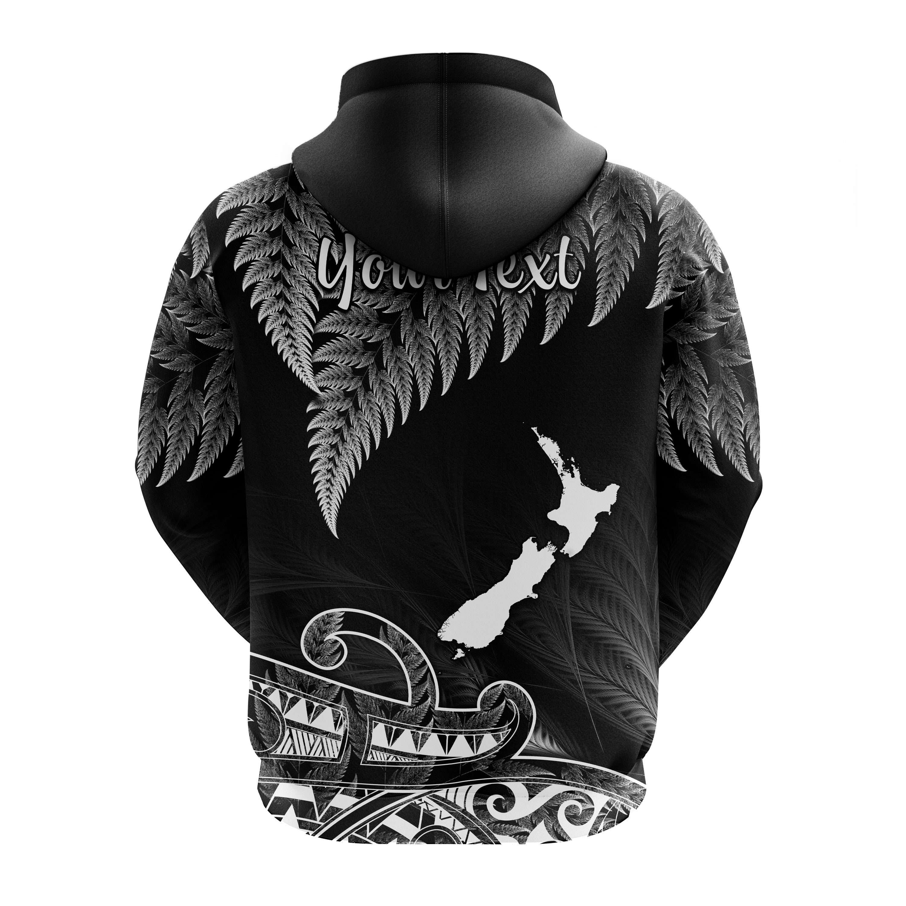 custom-personalised-new-zealand-silver-fern-hoodie-aotearoa-map-maori