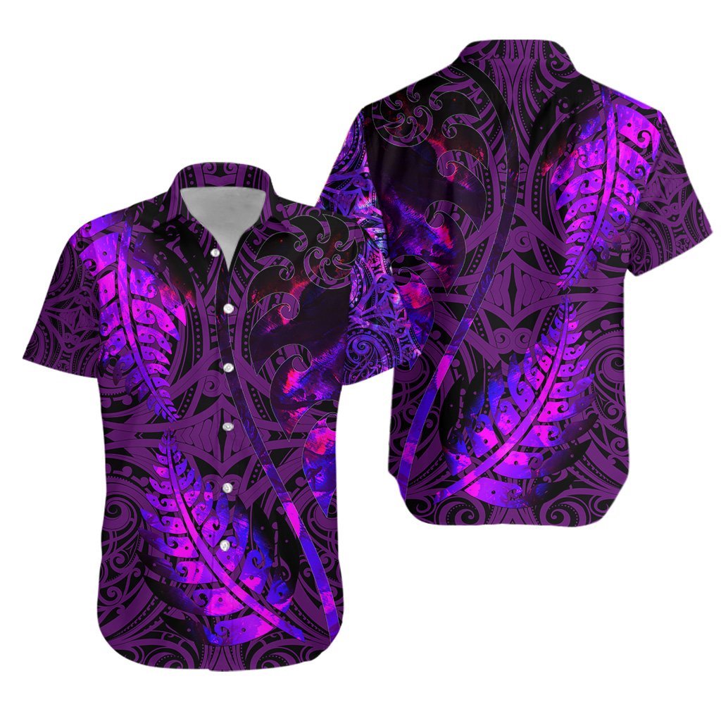 aotearoa-maori-hawaiian-shirt-silver-fern-koru-vibes-purple