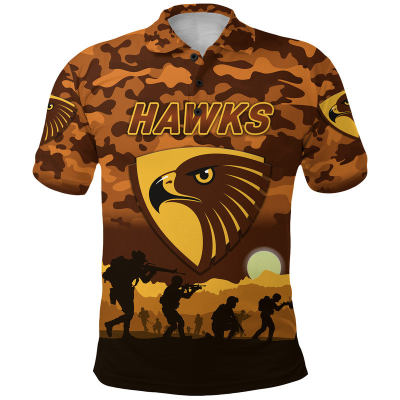 custom-personalised-hawthorn-hawks-anzac-polo-shirt-simple-style