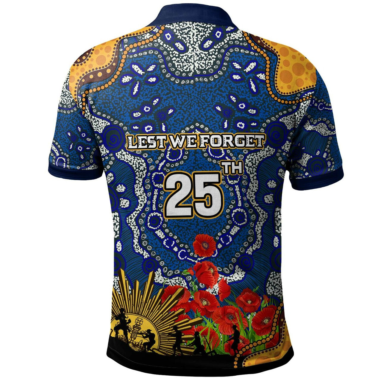 western-force-rugby-polo-shirt-anzac-day-western-force-with-aboriginal-poppy-flower-polo-shirt