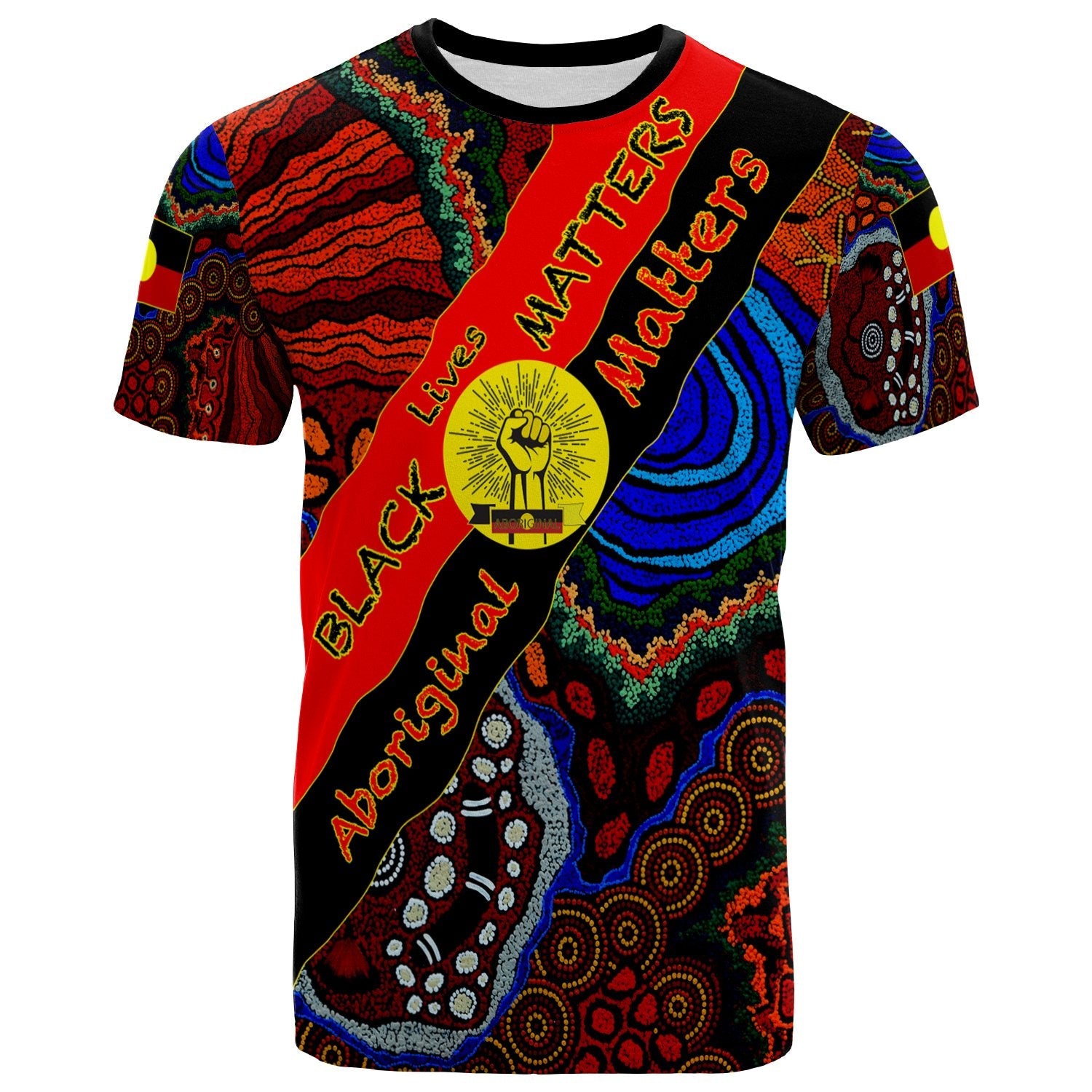 aboriginal-t-shirt-breakout-black-lives-matter-and-patterns